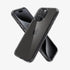 ACS07209 - iPhone 15 Series Ultra Hybrid Case in Natural Titanium showing the back
